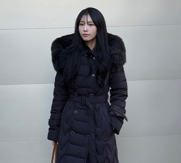 데일리 구스다운 스타일링